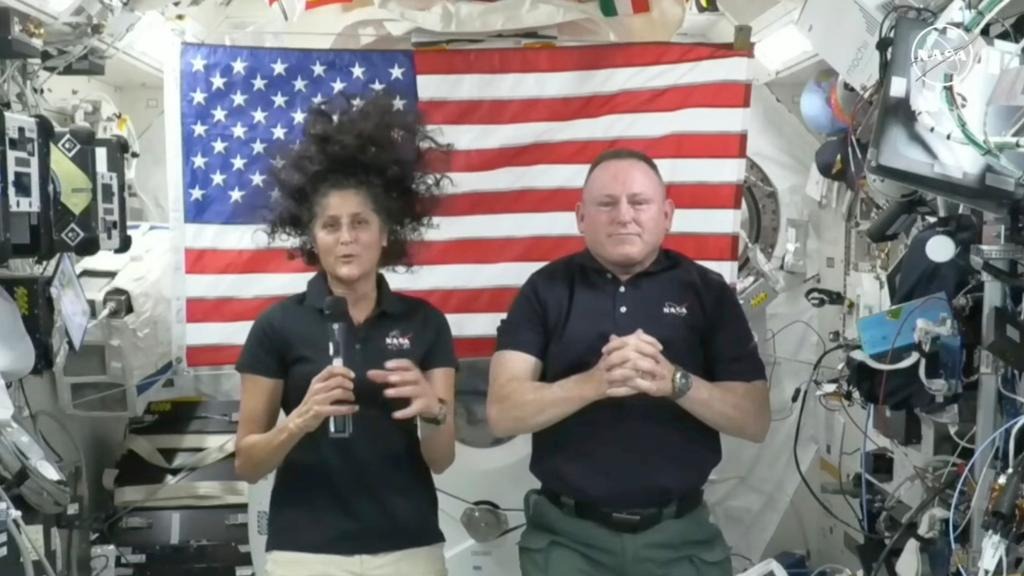 Astronauts stranded in space may not be able to return home for weeks after Boeing's space shuttle malfunctions