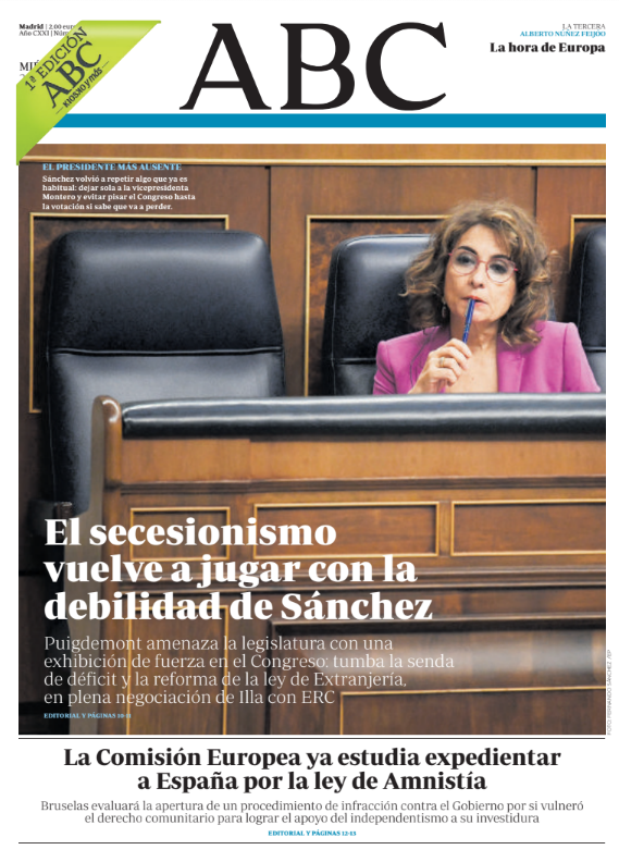 Portadas de la prensa internacional de este miércoles 24 de julio de 2024