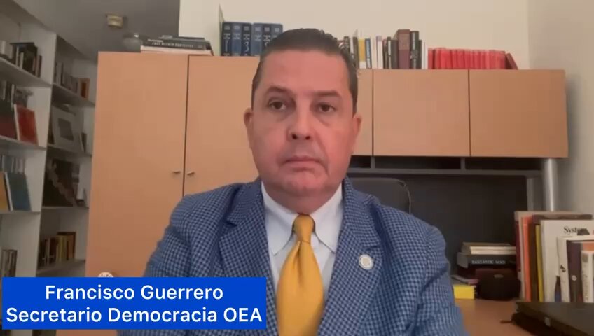 Las contundentes declaraciones del secretario de Fortalecimiento de la Democracia de la OEA sobre Venezuela (Video)