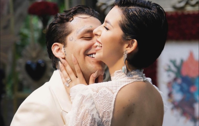 Christian Nodal y Ángela Aguilar viven una luna de miel de ensueño (FOTOS)