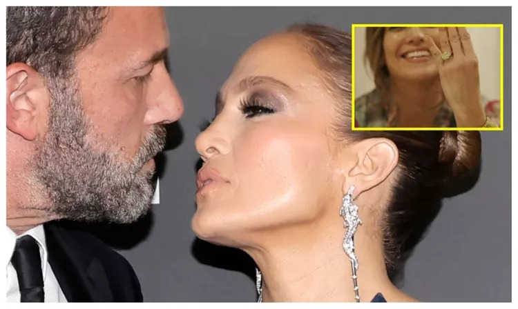 ¿Mal presagio? El mensaje que Ben Affleck grabó en el anillo de compromiso de JLo