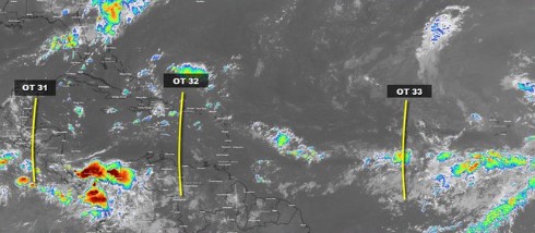 Inameh prevé este #23Ago lluvias variables y chubascos en buena parte del país