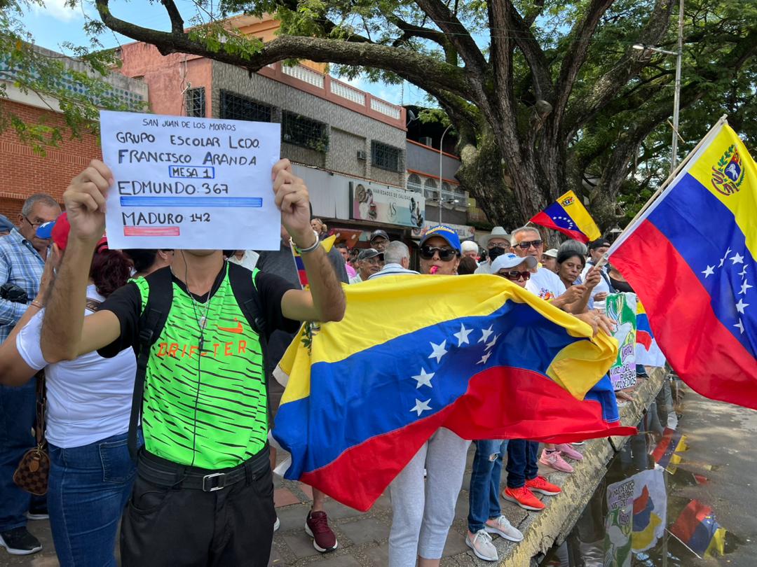 En Guárico protestaron por la libertad de Venezuela: “Aun con miedo me vine a protestar”