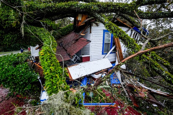 “Parece el infierno”: Huracán Helene deja a una comunidad de Georgia en ruinas