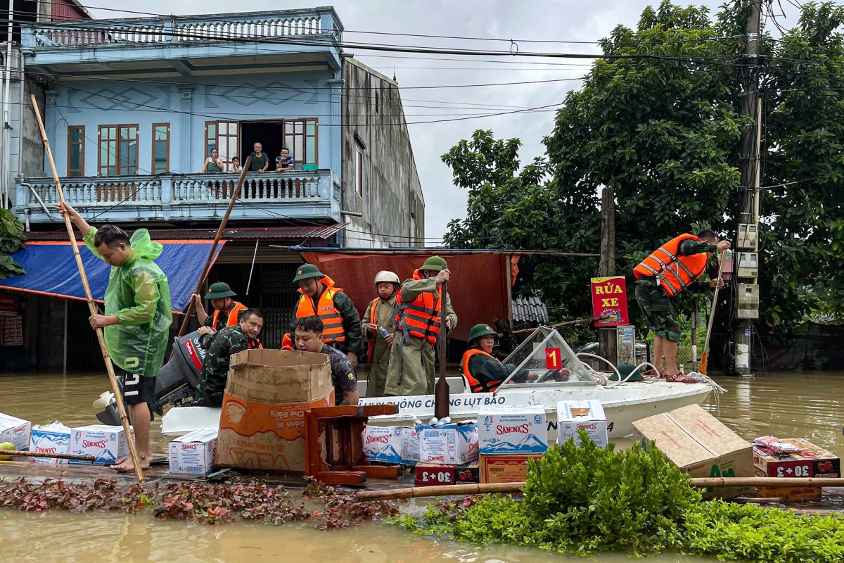 Al menos 60 muertos en Vietnam tras el paso del tifón Yagi