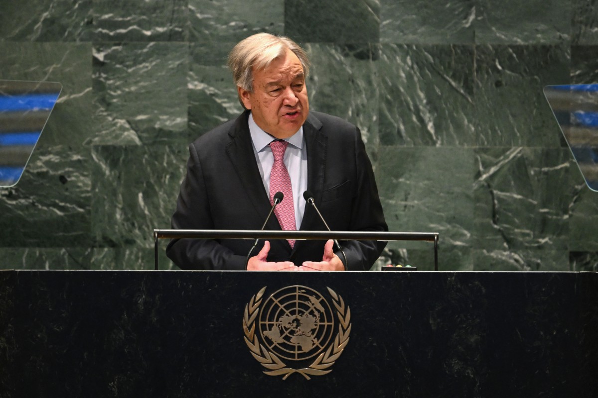 “No podemos seguir así”, António Guterres alertó que el mundo tal como está es insostenible