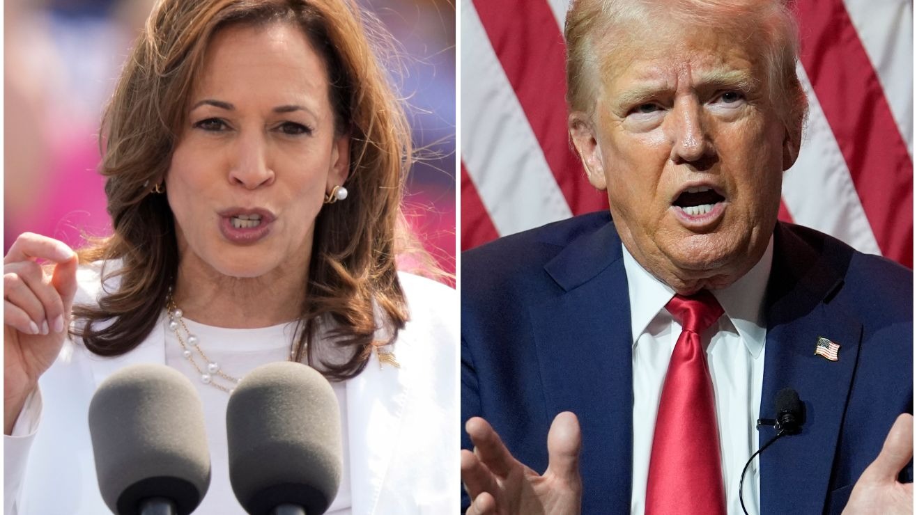 Kamala Harris y Donald Trump empatan en estados clave como Arizona y Georgia, según encuesta