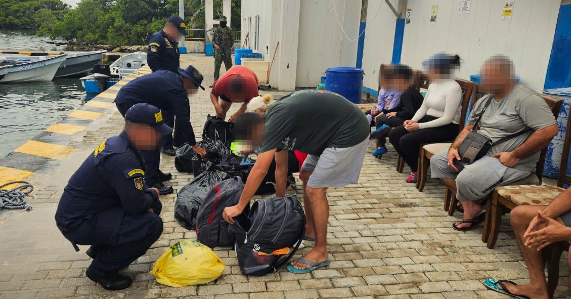 Rescataron a ocho migrantes venezolanos, dos de ellos niños, cerca de la isla de San Andrés