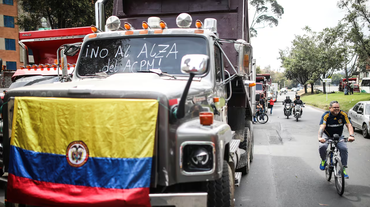 Bogotá amaneció con paro generalizado de transporte y sin clases en colegios