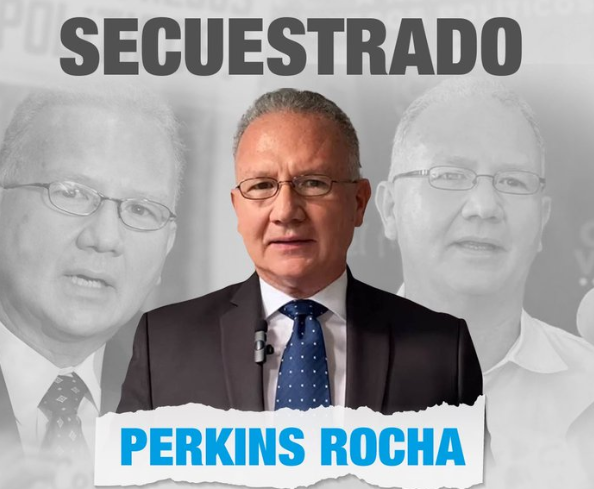 Vente Venezuela denunció que Perkins Rocha cumple 15 días detenido arbitrariamente