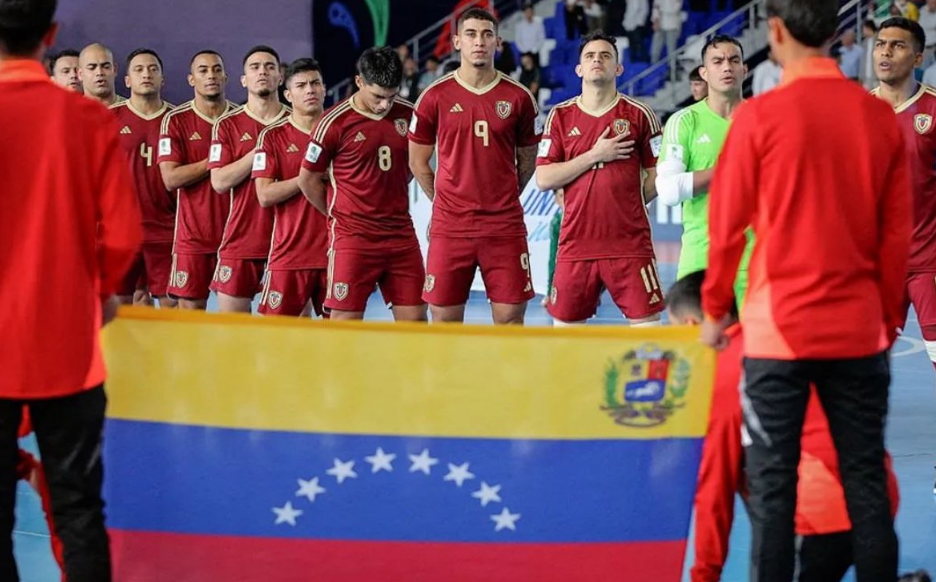 Venezuela jugará los octavos de final contra España en el mundial de fútbol sala