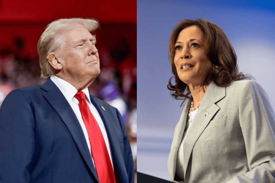 A tres semanas de las elecciones, Kamala Harris se centra en los hombres afroamericanos y Donald Trump en las mujeres