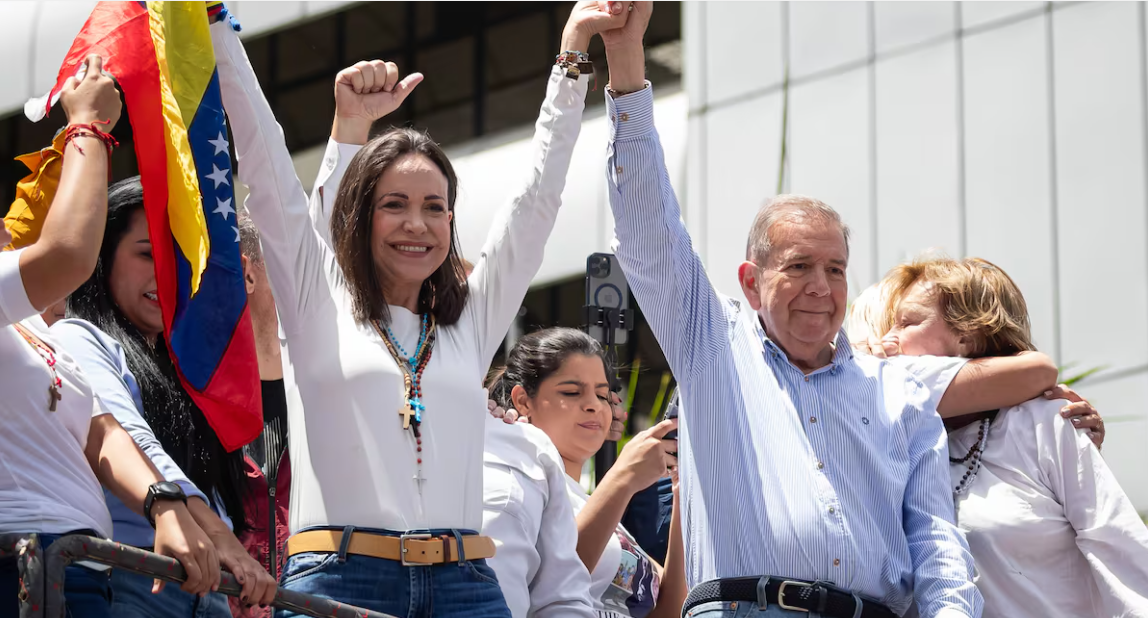 Edmundo González, María Corina Machado y la Plataforma Unitaria acordaron no asistir a diálogo convocado por Jorge Rodríguez 