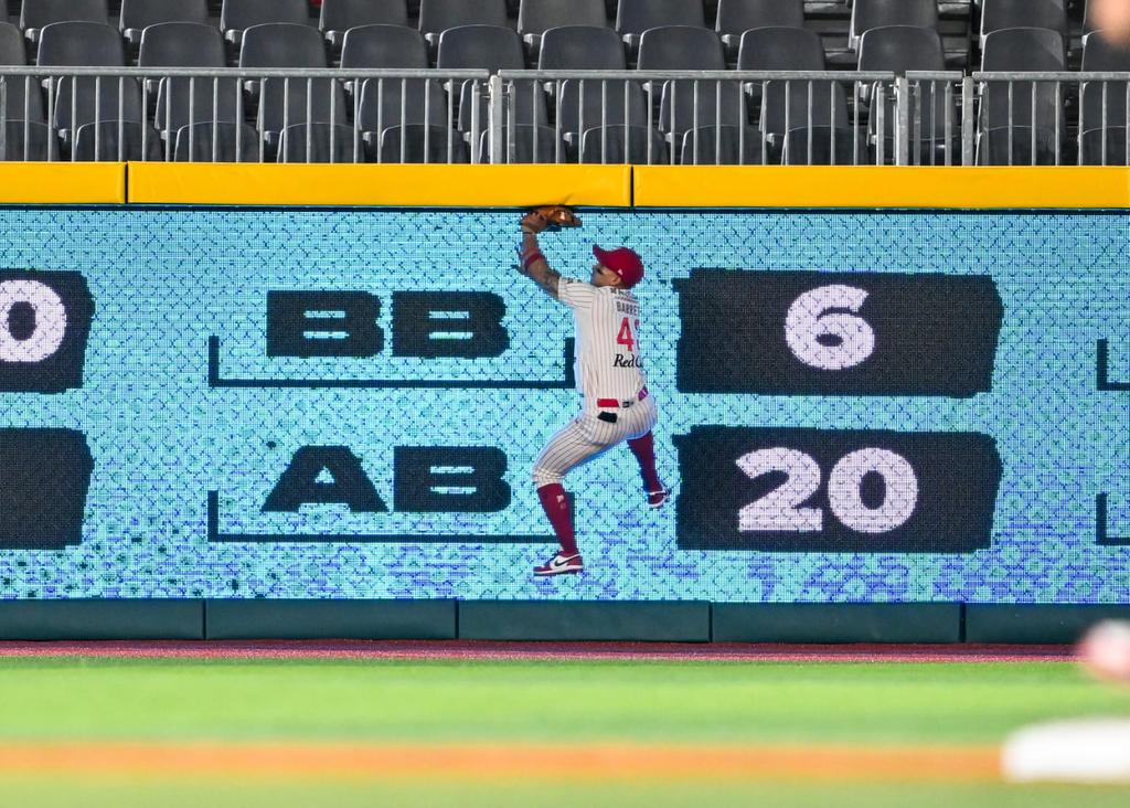 Venezolano Franklin Barreto, nombrado Jugador Defensivo del Año en la Liga Mexicana de Béisbol