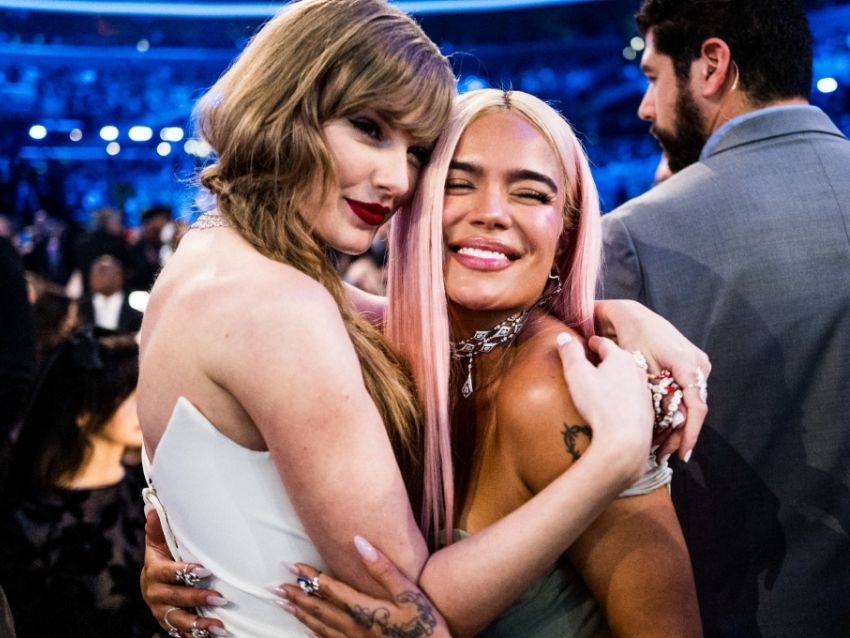 El icónico baile entre Taylor Swift y Karol G en los MTV Video Music Awards