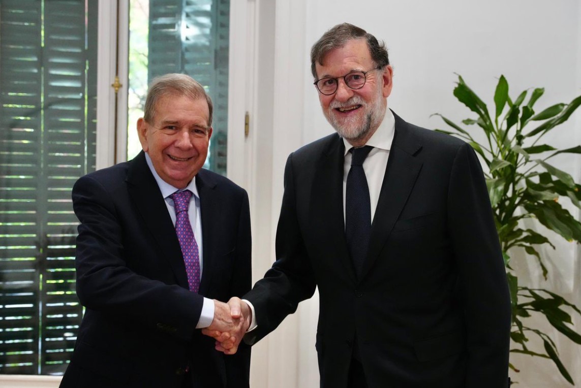 Mariano Rajoy se reúne con Edmundo González y le traslada su compromiso con la democracia venezolana