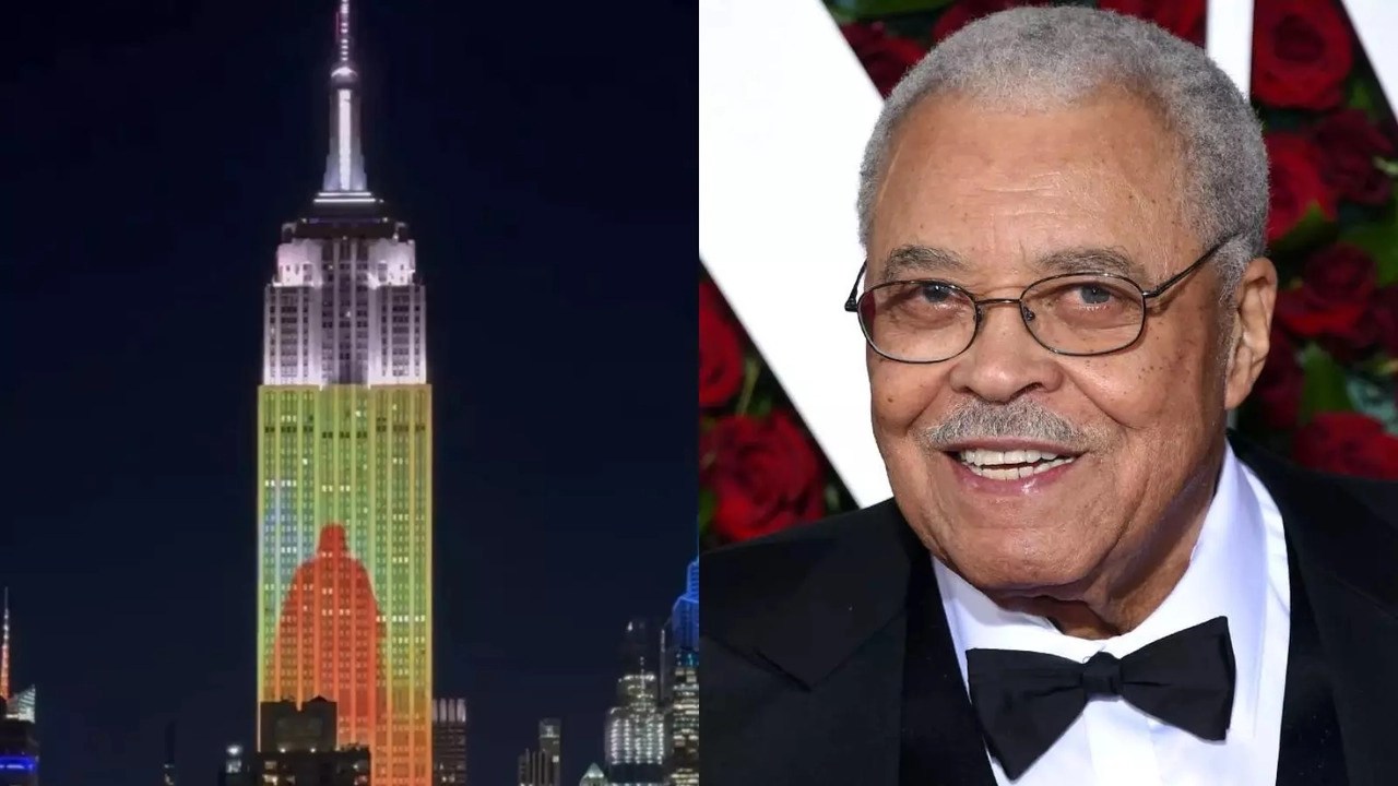 “Descansa en paz, Lord Vader”: el impactante homenaje del Empire State Building a James Earl Jones (Video)