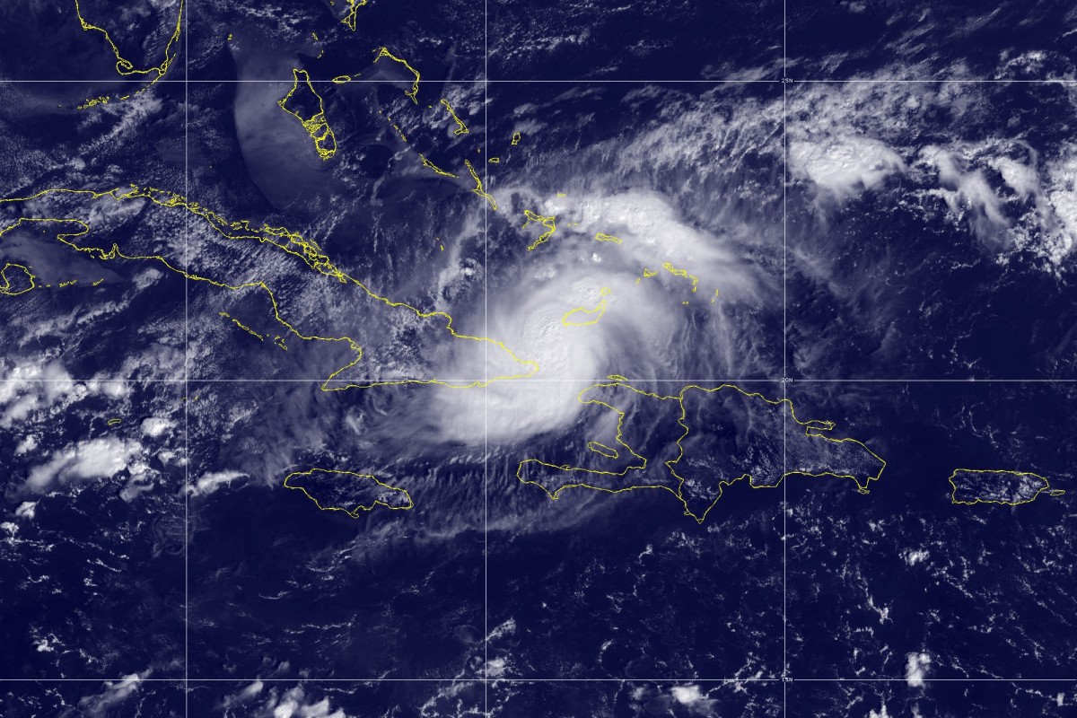 Huracán Oscar tocó tierra en el este de Cuba en medio del apagón que sufre la isla