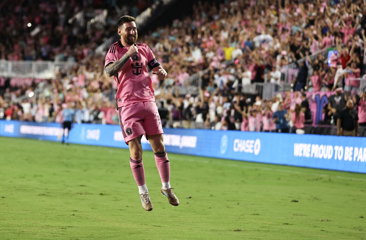 Messi sigue imparable: marcó hat-trick en 11 minutos y el Inter Miami rompió otro récord