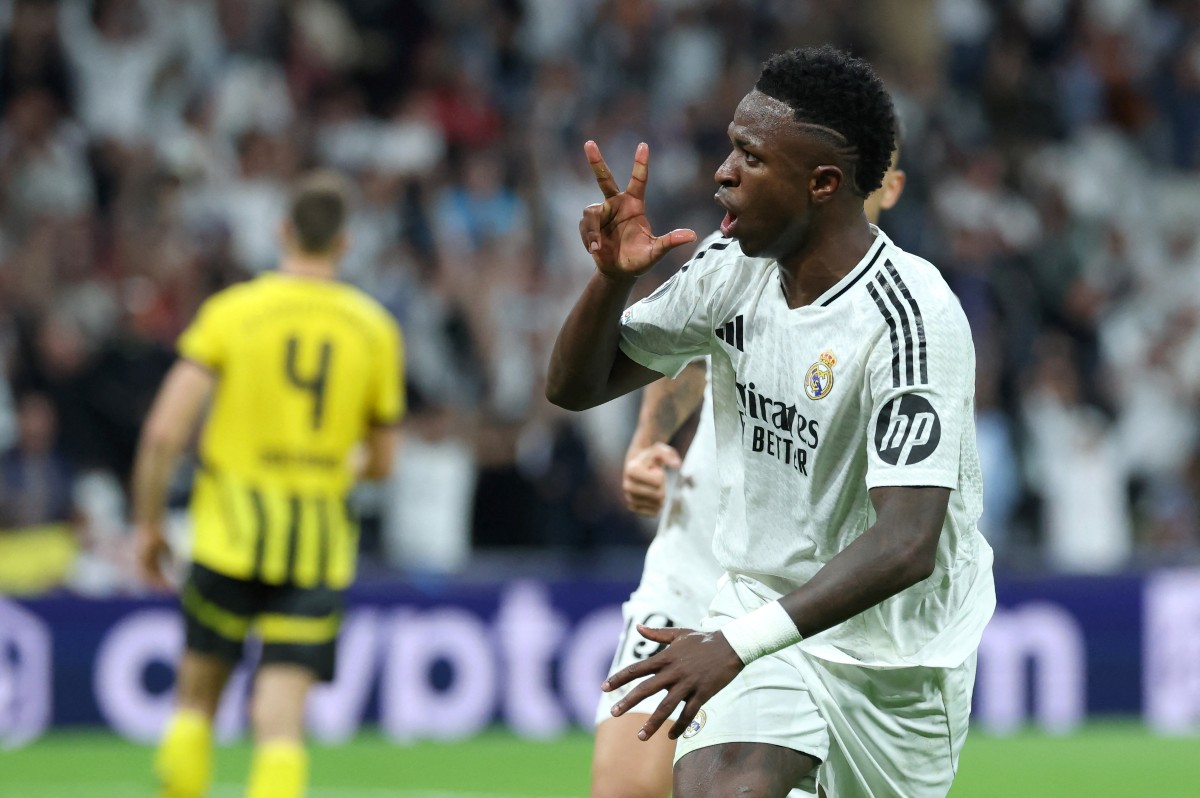 El Real Madrid de las remontadas resurgió con un Vinicius inspirado ante Borussia Dortmund