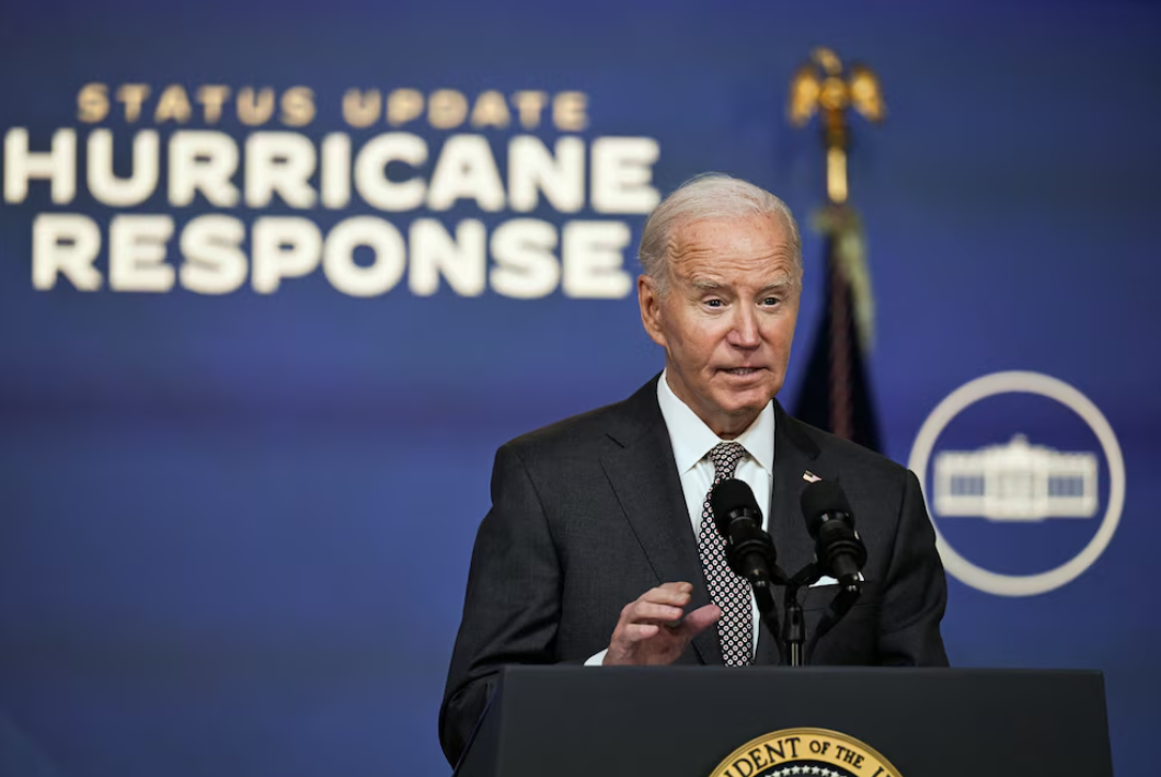 Biden aseguró que el huracán Milton ha causado millones de dólares en daños materiales