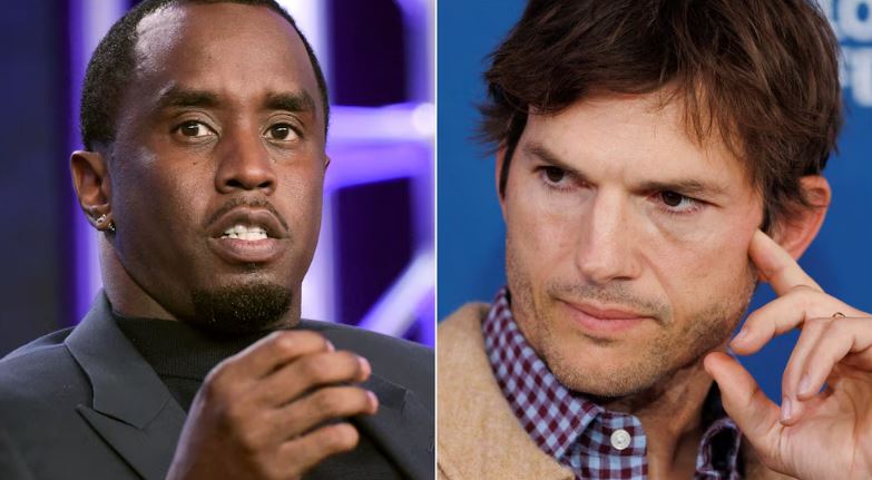 Descartaron investigación contra Ashton Kutcher por caso de Sean “Diddy” Combs