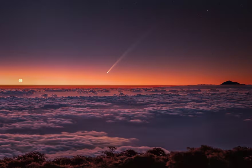 El raro “cometa del siglo” que podrá observarse desde Seattle y será visible solo una vez en la vida