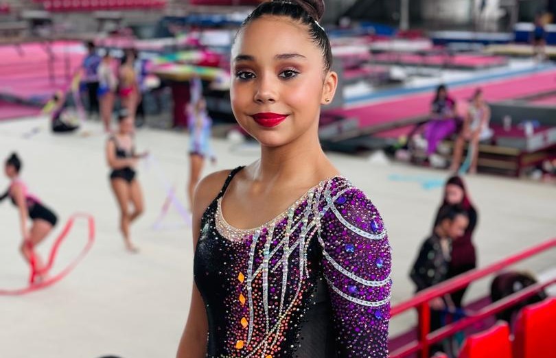 Atleta venezolana Amarantha Acosta participó en Campamento de Gimnasia Rítmica de la UPAG