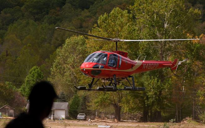 Vuelos de rescate por el huracán Helene en Carolina del Norte causaron decenas de accidentes aéreos en un día