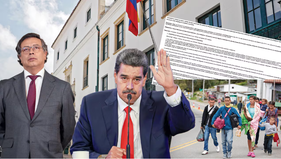 Petro’s government rejected hundreds of asylum applications by venezuelans after the presidential election in Venezuela