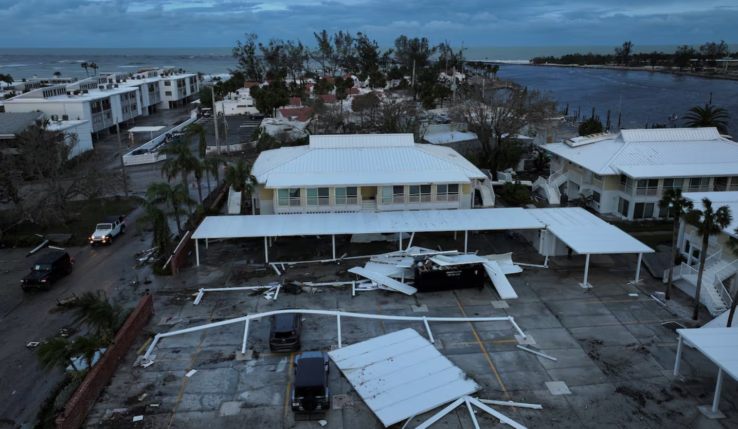 Venezolana en Tampa tras el paso del huracán Milton: El impacto en las zonas costeras es devastador (VIDEO)