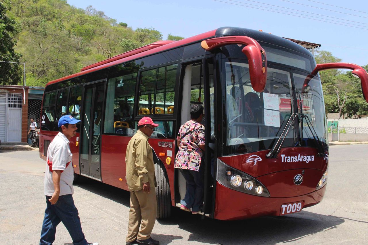 Aragüeños se quedaron sin “los rojitos” de TransAragua