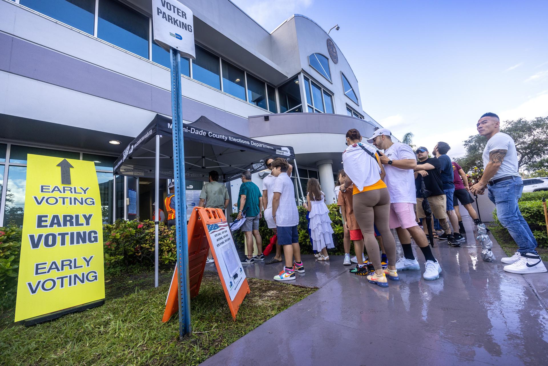 Para cubanos de la “Pequeña Habana” de Miami la única opción es Trump