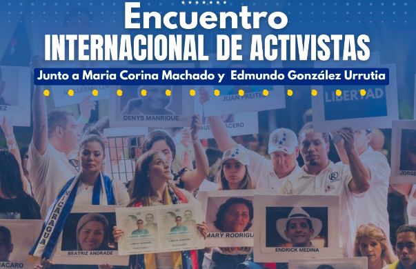 Activistas fueron invitados a un encuentro virtual con María Corina Machado y Edmundo González