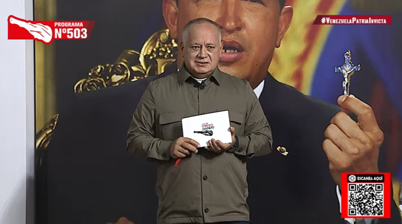 Diosdado Cabello informó que trabajador de "Con el mazo dando" murió tras accidente en el set 