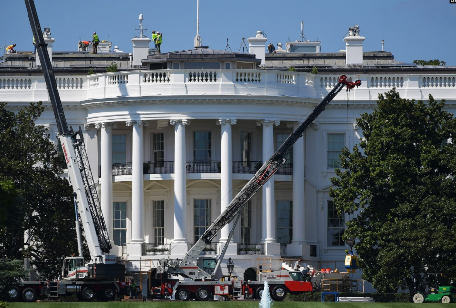 Las renovaciones en la Casa Blanca: una costumbre para recibir a un nuevo presidente en EEUU