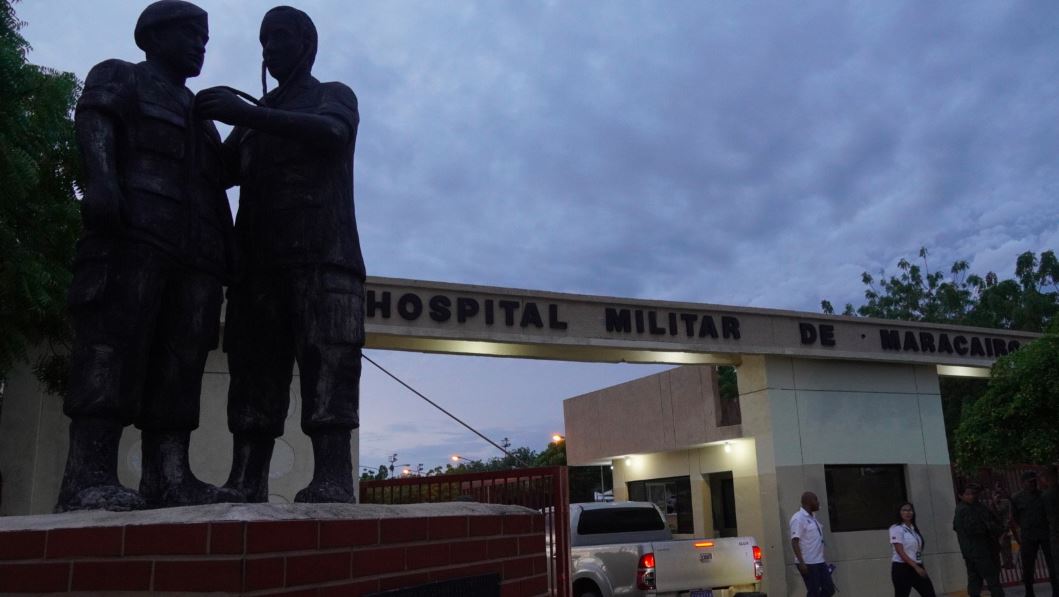 Hospital Militar de Maracaibo fue evacuado tras presunto riesgo de intoxicación (VIDEO)