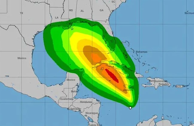 Se forma la depresión tropical 18, que pone en alerta a Cuba, Jamaica y las Islas Caimán