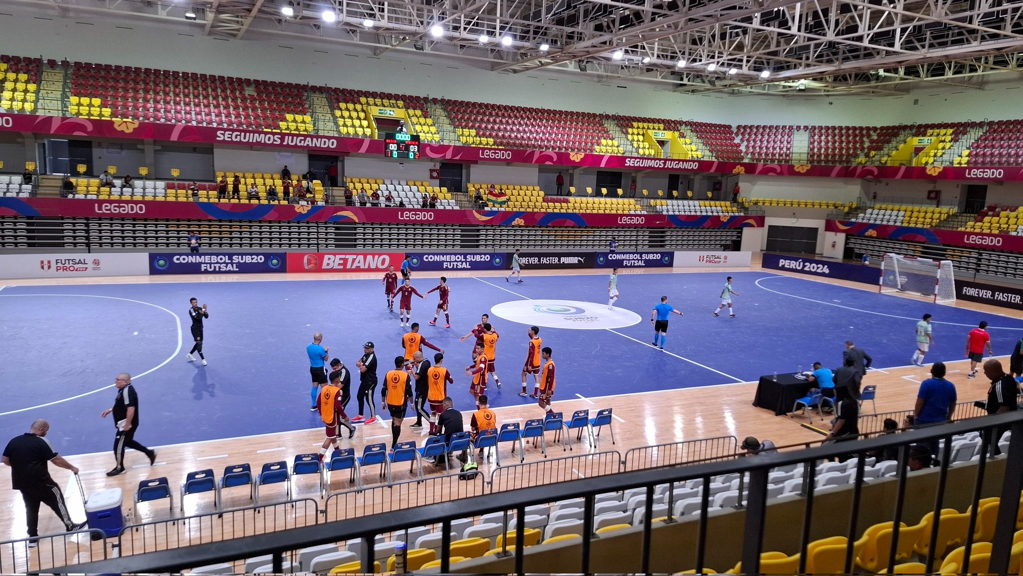 La Vinotinto Sub-20 aniquiló a Bolivia en el Sudamericano de Futsal