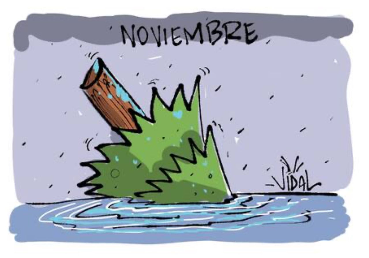 Caricaturas de este domingo 3 de noviembre de 2024