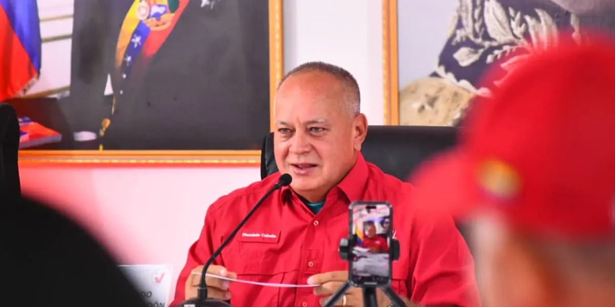 La pataleta que montó Diosdado Cabello a la negativa de Interpol de capturar a Edmundo González (VIDEO)