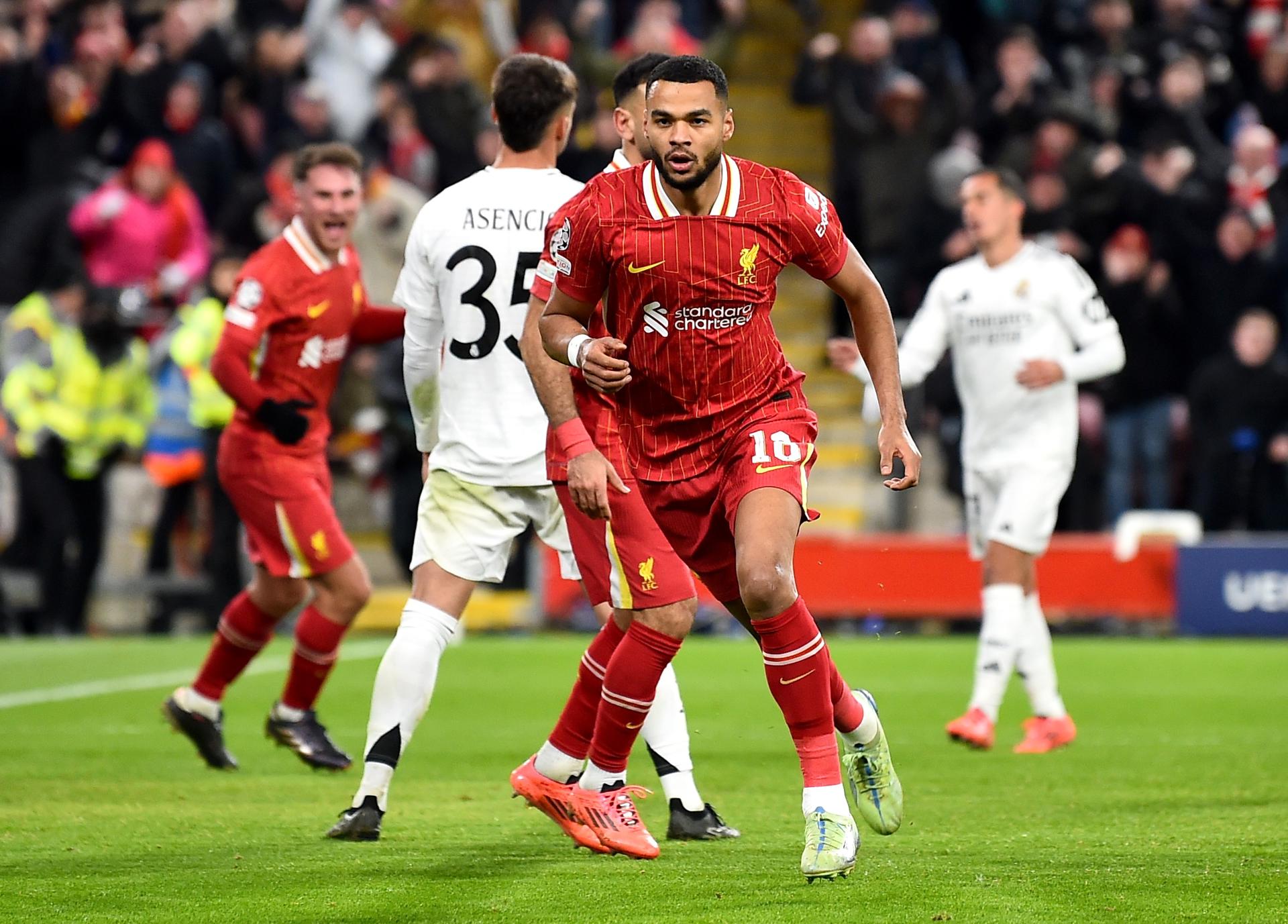 Liverpool desató un infierno para el Real Madrid en Anfield