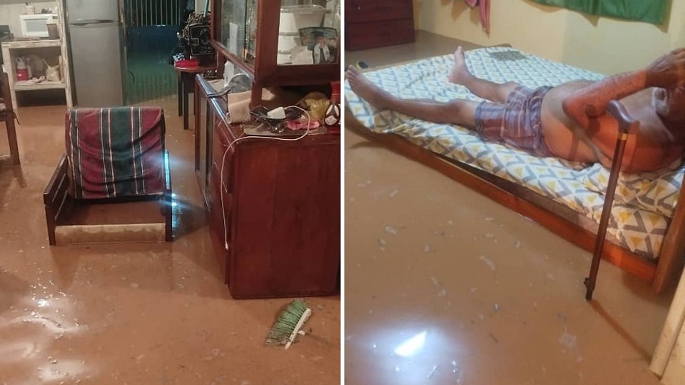 Desborde de quebradas dejó damnificadas a varias familias en cuatro parroquias del municipio Iribarren en Lara