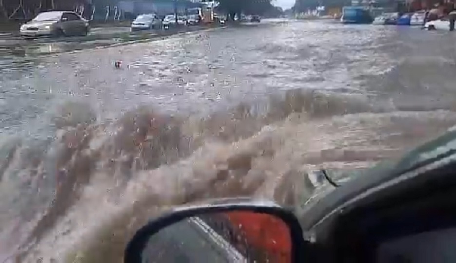 Cabudare colapsó ante fuertes lluvias de este sábado #9Nov