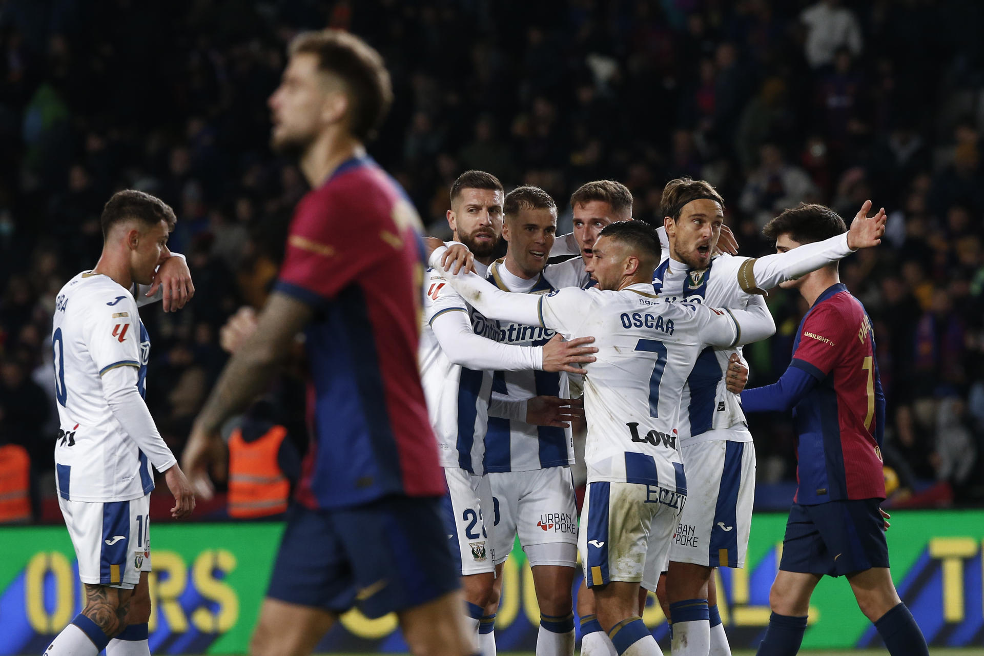 Leganés madrugó al Barcelona para dejar abierta la pelea por LaLiga