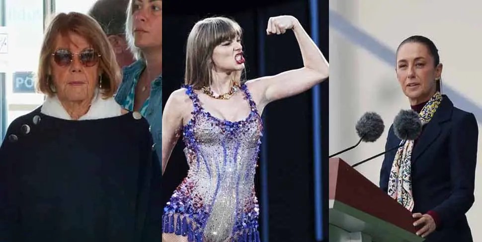 Claudia Sheinbaum, Taylor Swift y Gisèle Pelicot entre las mujeres más influyentes del 2024