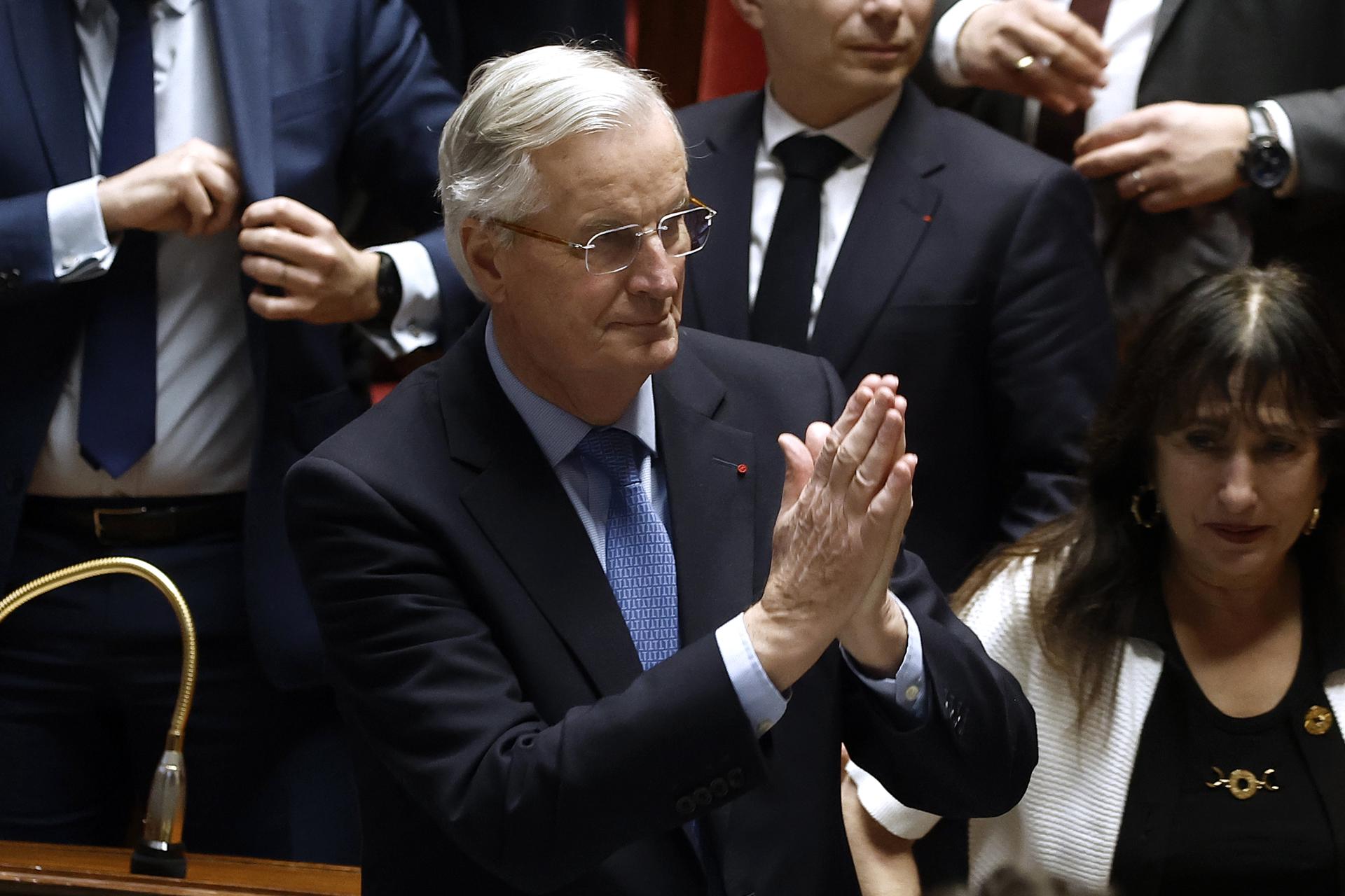 Michel Barnier presentó su dimisión como primer ministro de Francia