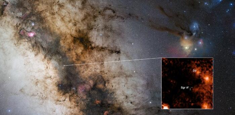 Detectaron la primera estrella binaria cerca de un agujero negro supermasivo