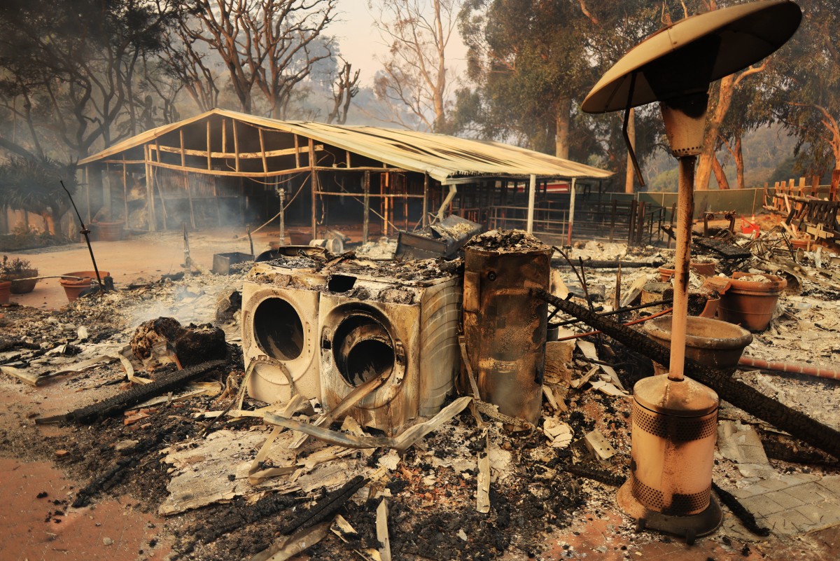 Cher tuvo que ser evacuada junto a sus mascotas por el feroz incendio en California