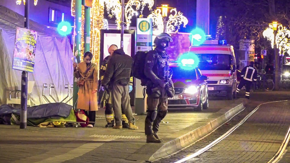 Policía de Alemania detuvo a sospechoso tras atropello múltiple en mercado navideño